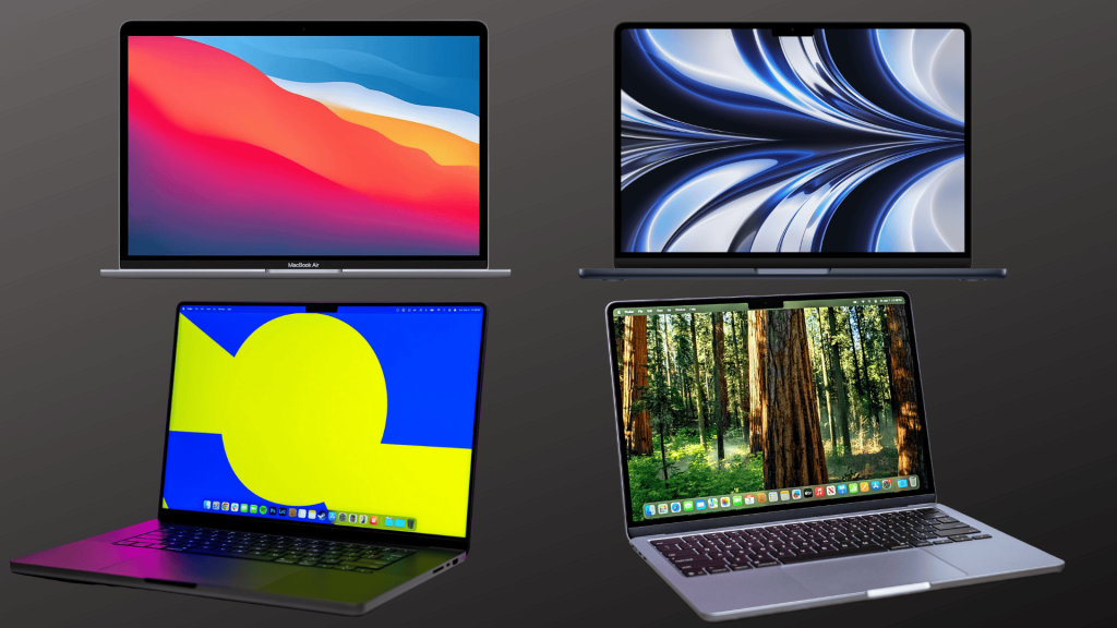 mac book air m4 vs m3 m2 m1 models
