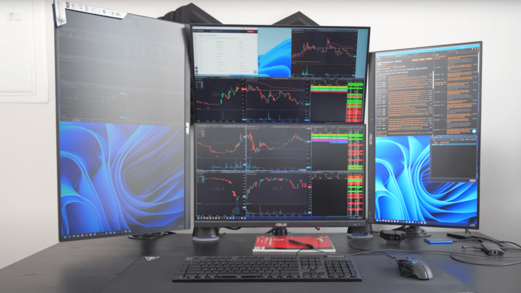 step by step guide to setting up a four monitor system