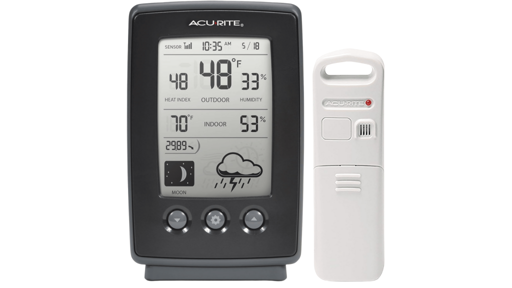 acu rite 00829 indoor outdoor thermometer best indoor outdoor thermometer