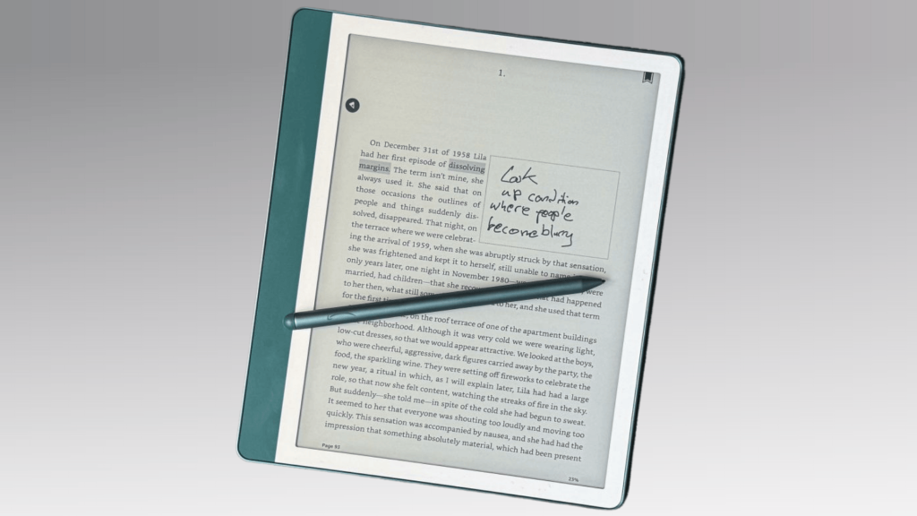 comprehensive kindle scribe review