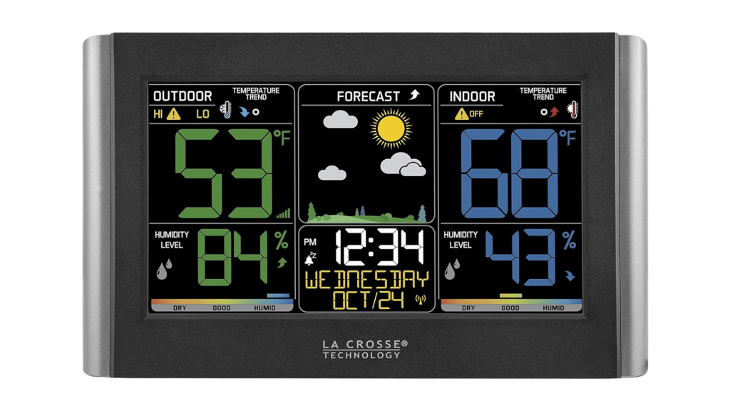 la crosse technology c85845 best indoor outdoor thermometer